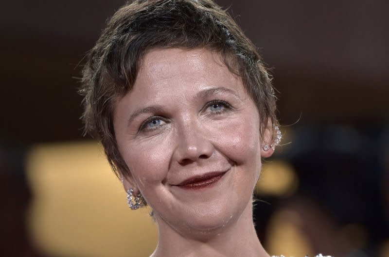 Maggie Gyllenhaal attends the Venice International Film Festival premiere of "Memory" in 2023. File Photo by Rocco Spaziani/UPI