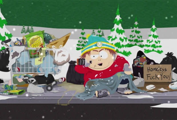 South Park Cartman Homeless