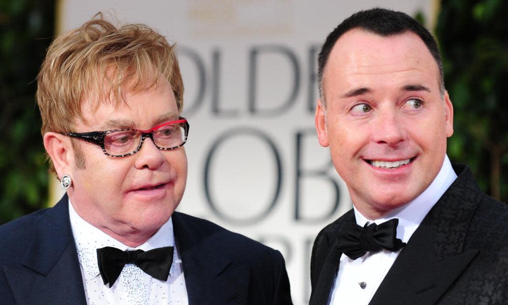 Elton John and David Furnish