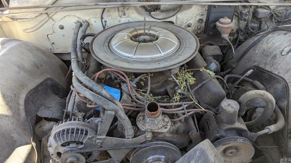 1965 plymouth fury iii in colorado junkyard