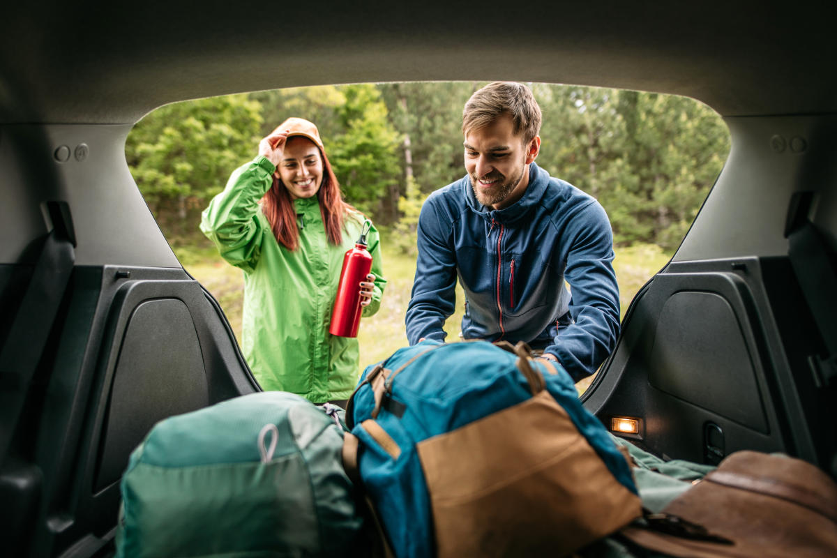 Una buena idea: un organizador para objetos diversos, en el asiento del  coche