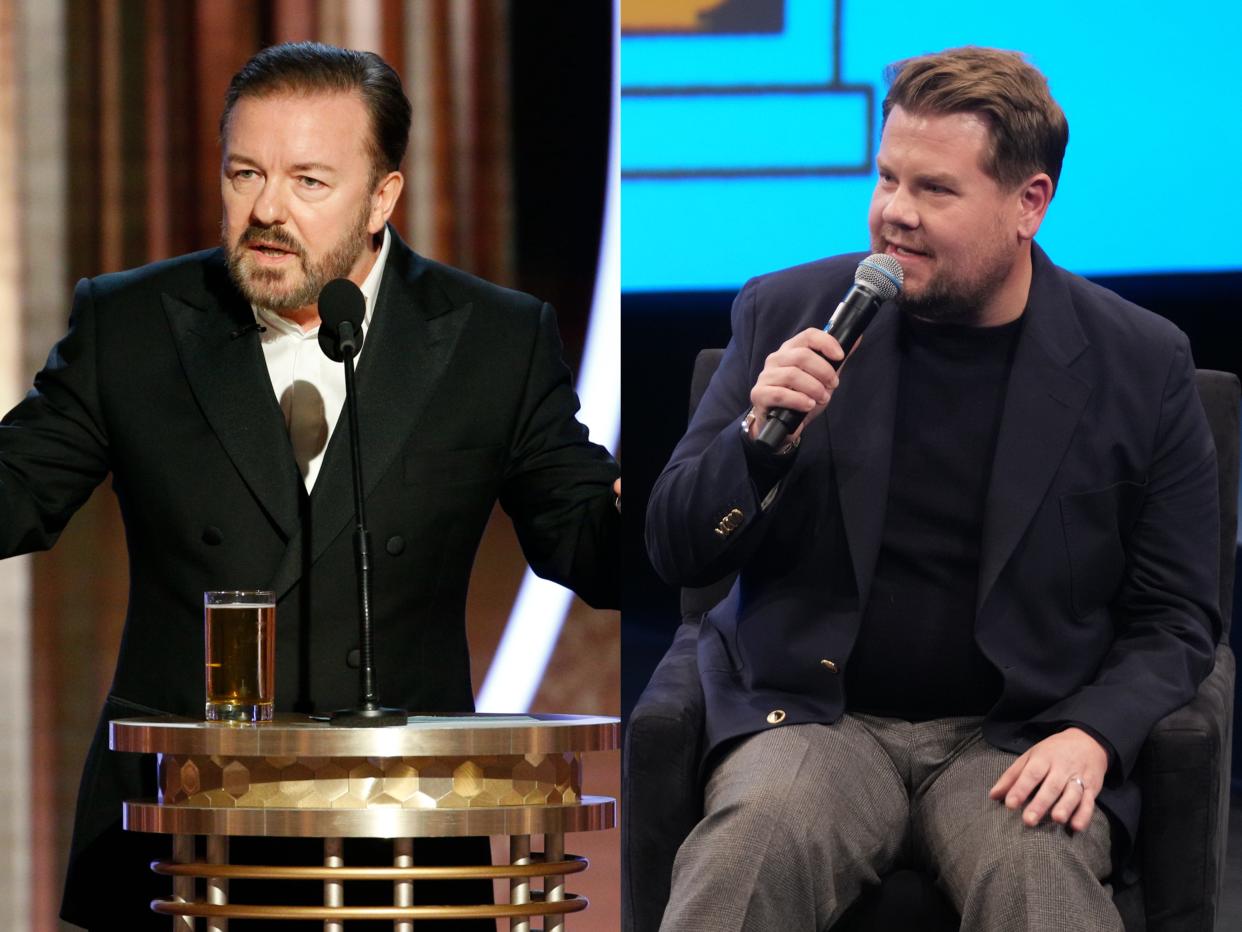 Ricky Gervais / James Corden