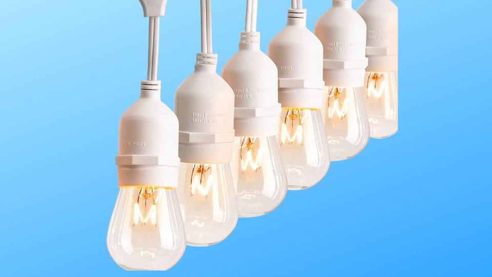 addlon string lights in white (Photo: Amazon)