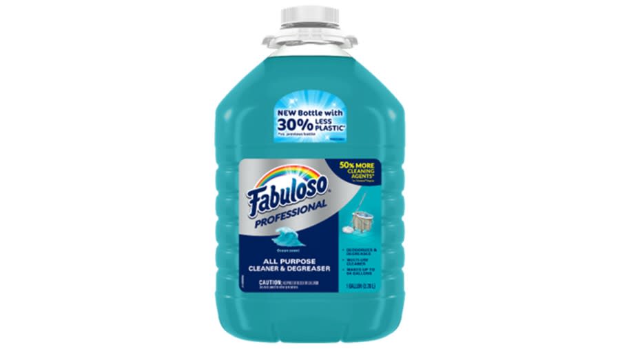 Recalled Fabuloso Professional All Purpose Cleaner & Degreaser, Ocean Scent, 1 Gallon (Photo//CPSC)