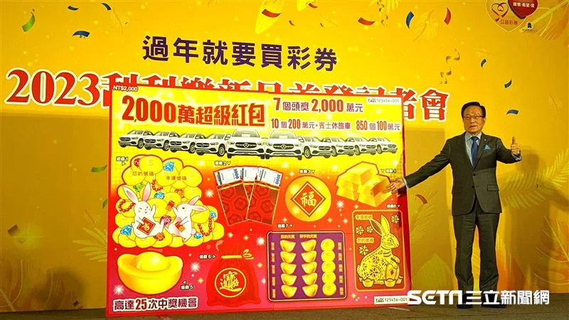 2000萬超級紅包玩法超多。（圖／記者戴玉翔攝影）