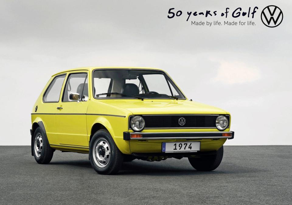 an anniversary that is close to the heart of the volkswagen brand 50 years of golf