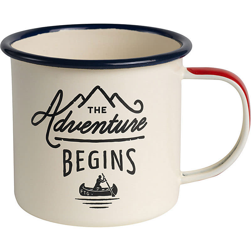 Adventure Enamel Mug