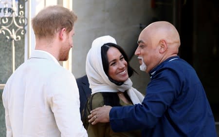 Prince Harry and Meghan visit Cape Town