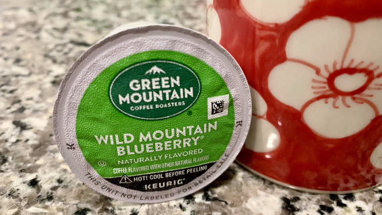 Green Mountain blueberry coffee