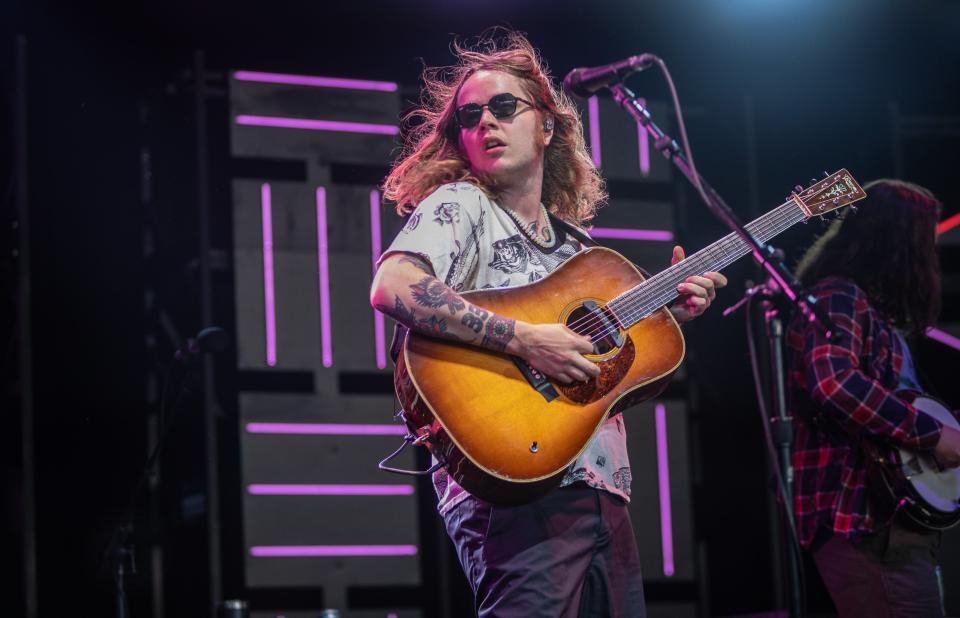 Referred to as a prodigy and "the future of bluegrass," Billy Strings will perform at next summer's Buckeye Country Superfest at Ohio Stadium.