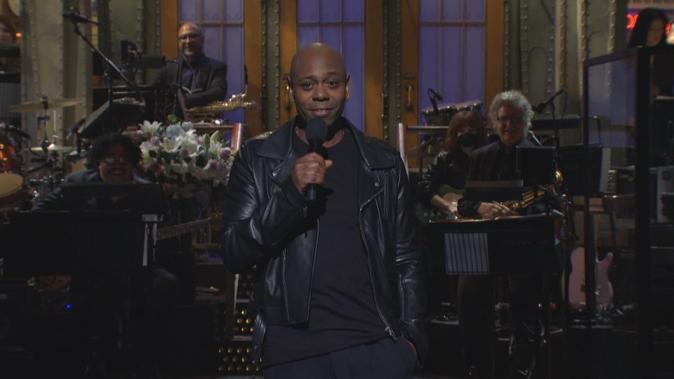 Dave Chappelle performs on 