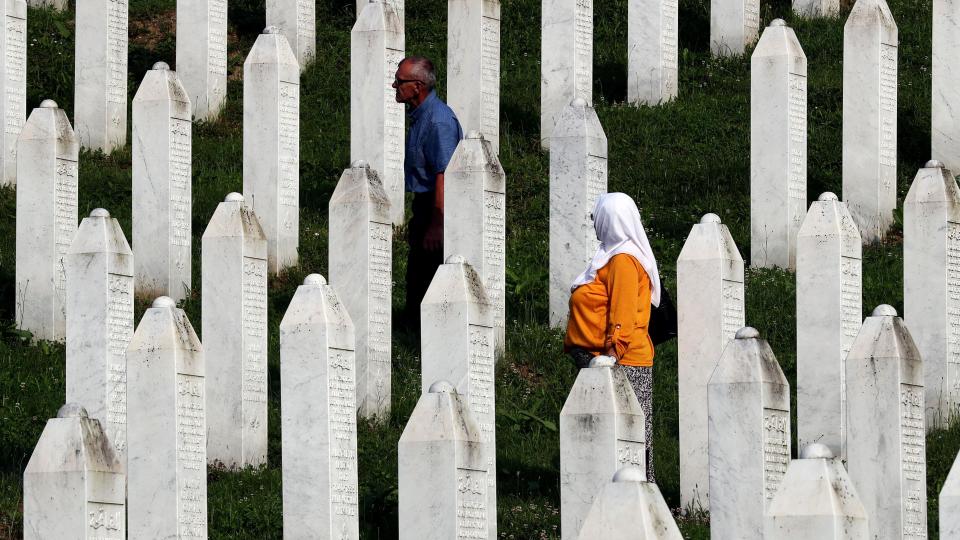 Srebrenica cemetry