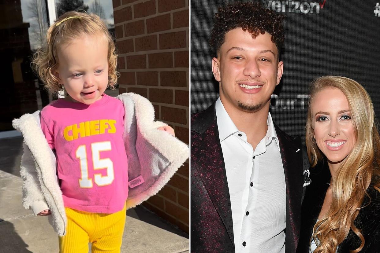 Brittany Mahomes Shares Sweet Photo of Daughter Sterling Wearing Dad Patrick's Jersey Number