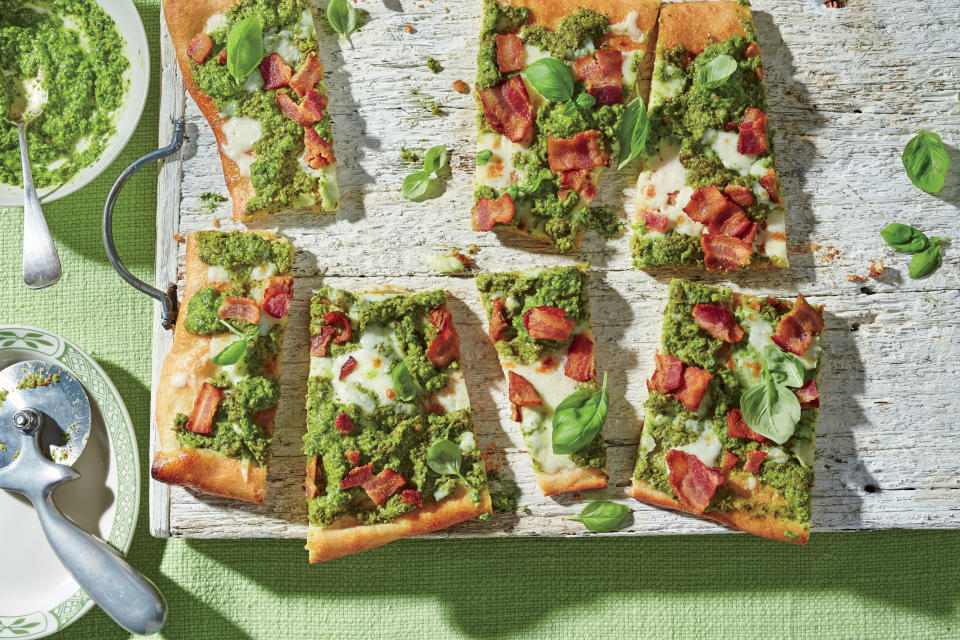 Pea Pesto Flatbread