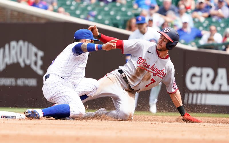 MLB: Washington Nationals at Chicago Cubs