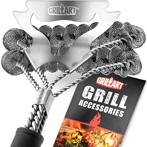 GRILLART Grill Brush Bristle Free and Scraper (Amazon / Amazon)