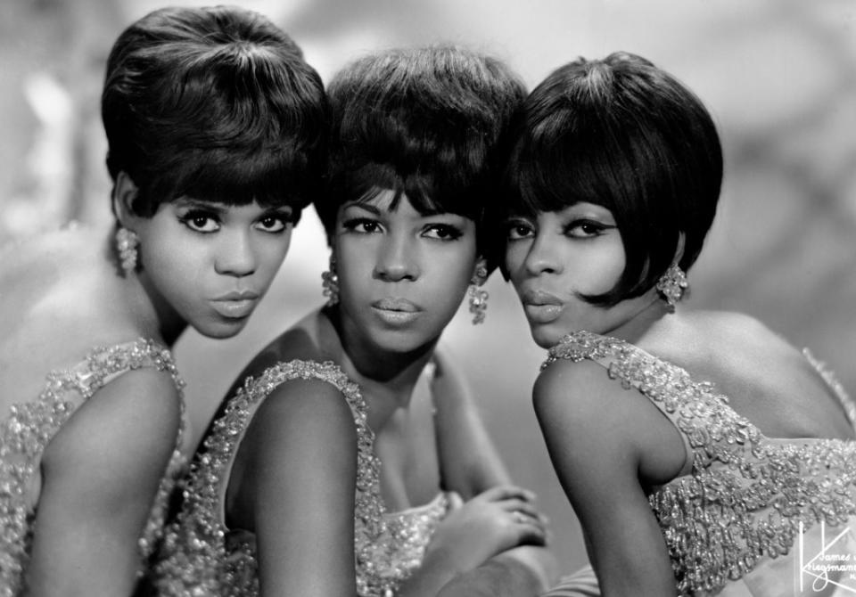 Before going solo, Ross notched 12 No. 1 hits with the Supremes as Motown’s leading girl group. Michael Ochs Archives