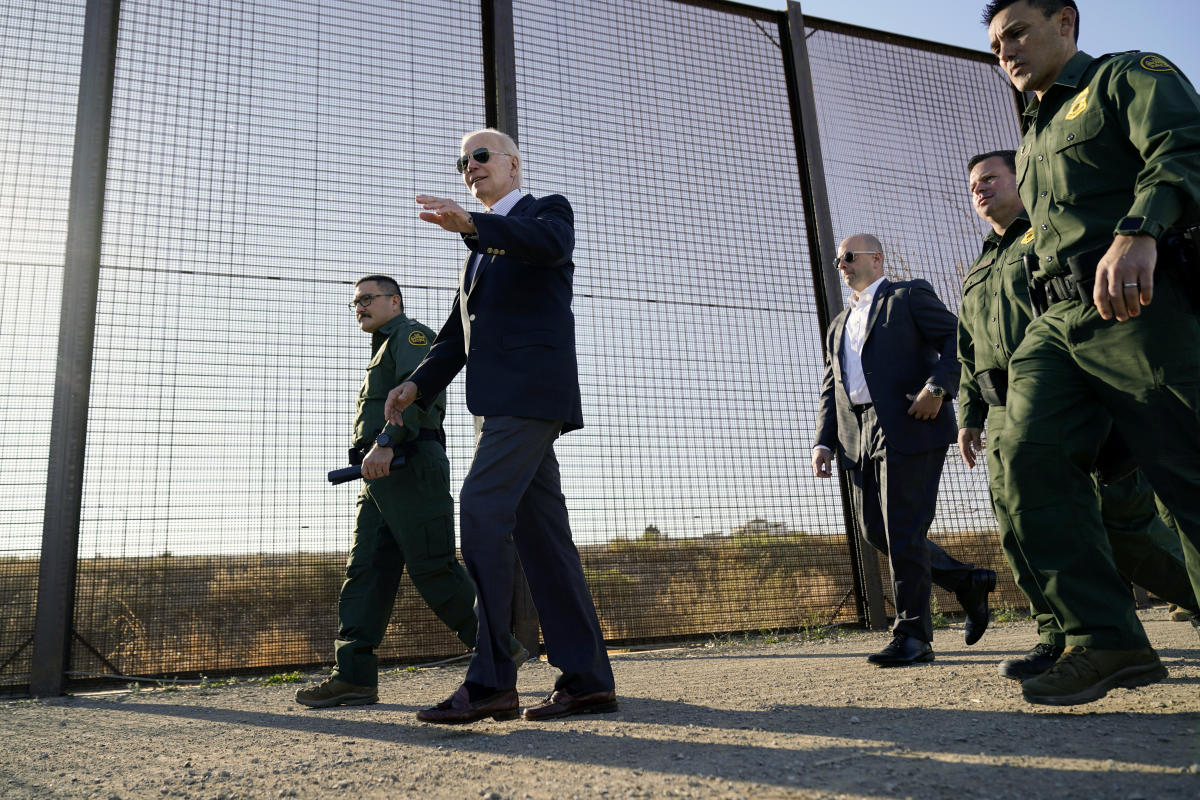 #Biden sending 1,500 troops for Mexico border migrant surge