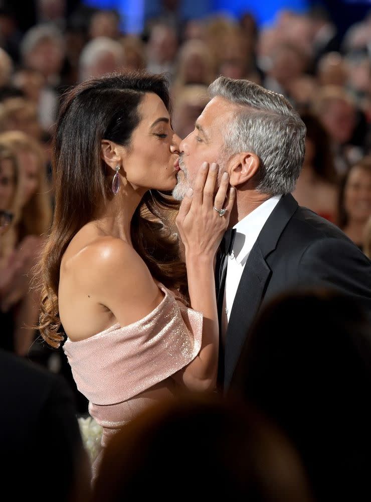 Amal and George Clooney