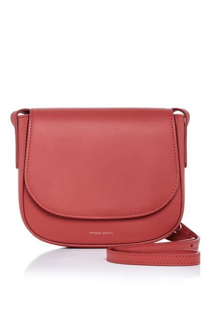 Mansur Gavriel bags never stay in stock for long. This year, we’re calling its classic crossbody as the holiday must-have.