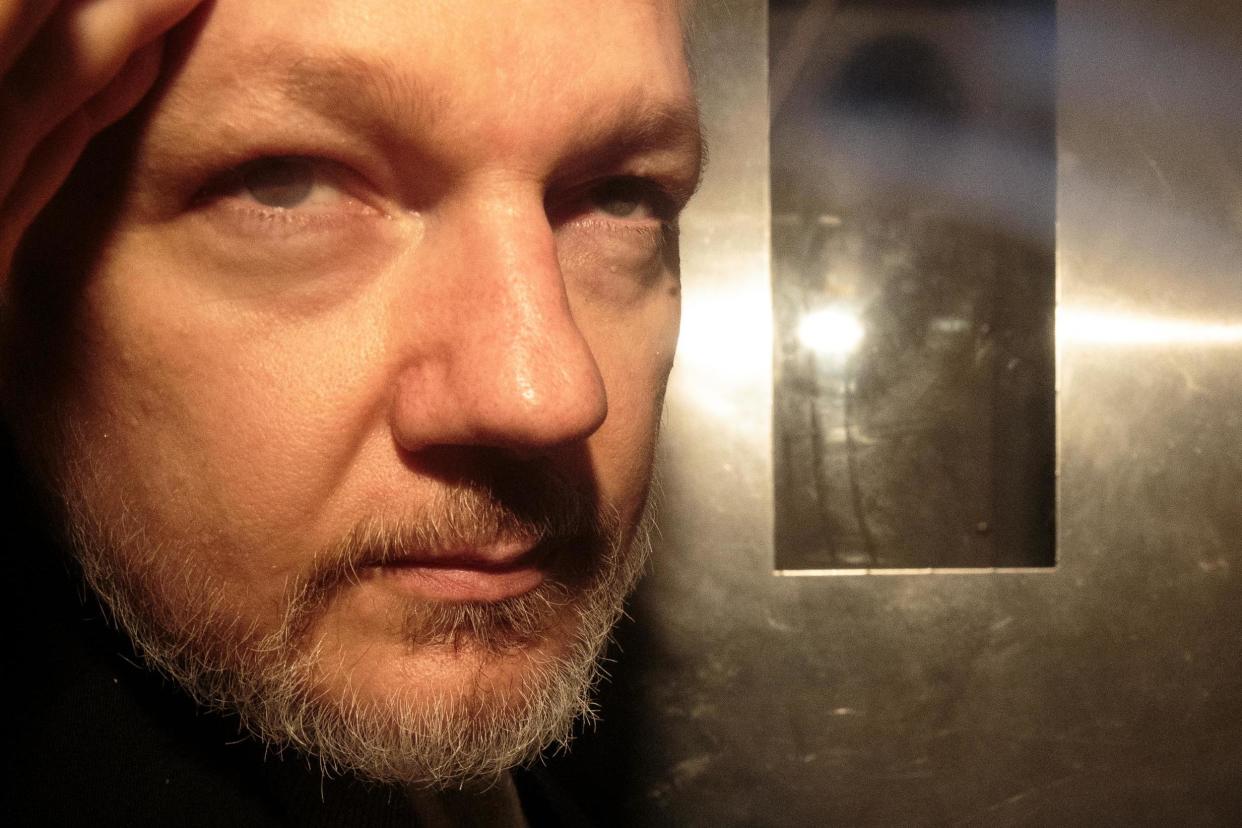 Wikileaks Founder Julian Assange is currently being held in Belmarsh prison: Getty Images
