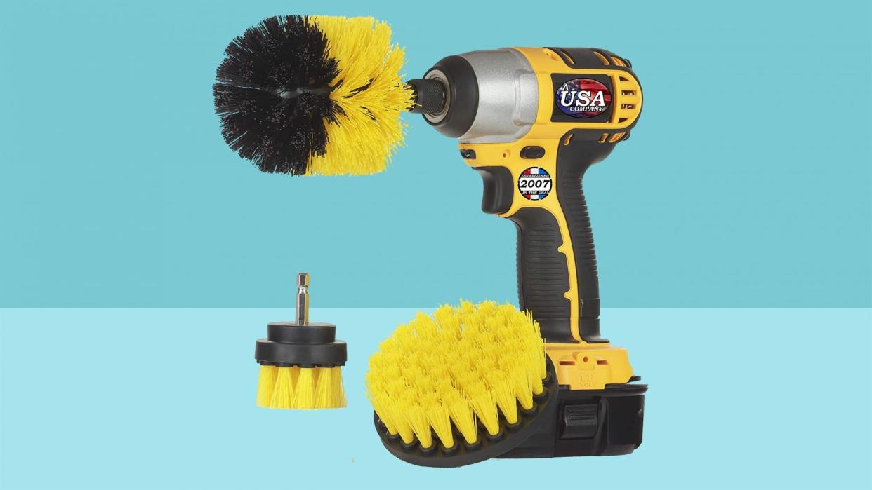 best cleaning organization amazon deals - drill brush
