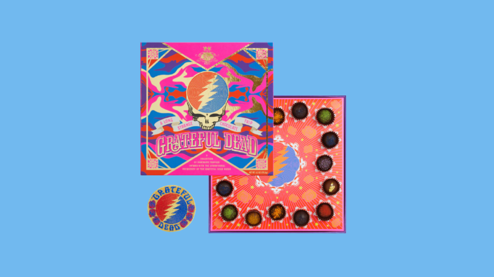 If you love the Grateful Dead, you'll love this collection by Vosges Haut Chocolat.