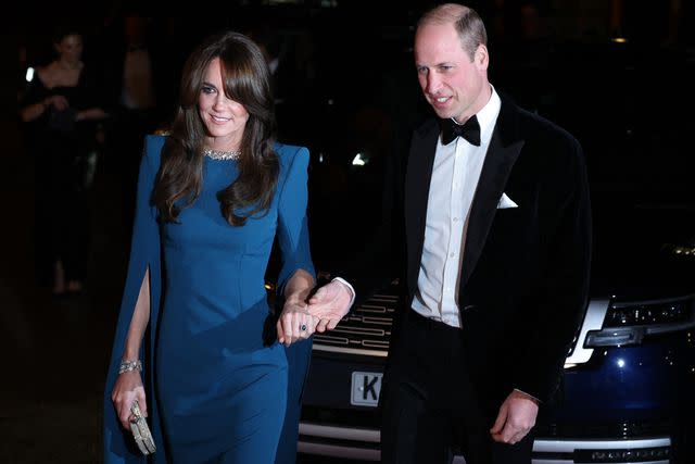 <p>DANIEL LEAL/AFP via Getty</p> Kate Middleton and Prince William at the Royal Variety Performance at the Royal Albert Hall in London on November 30, 2023.