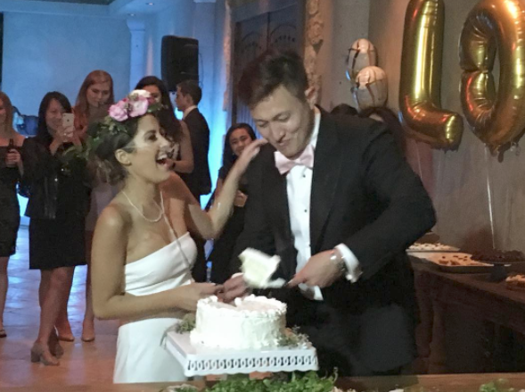 The couple tied the knot last weekend. Photo: Instagram