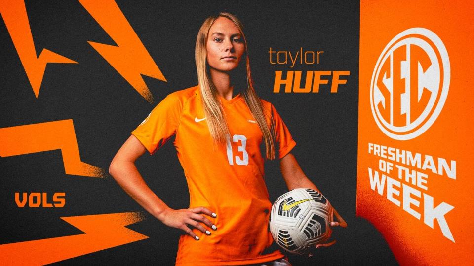 Madison product Taylor Huff was named the SEC Freshman of the Week for the second time this season.