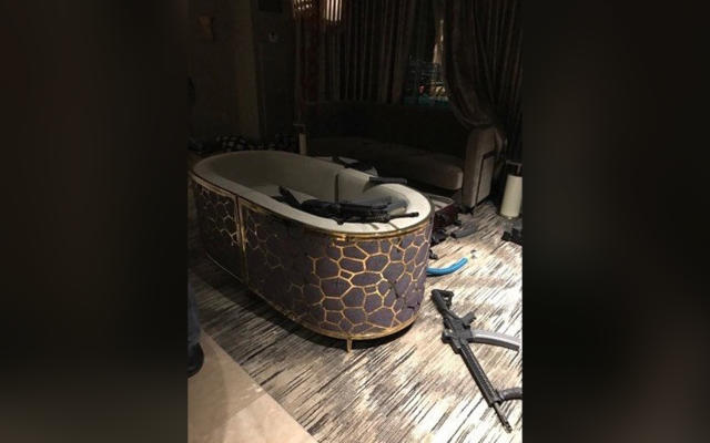 PHOTOS: Inside gunman Stephen Paddock's suite at Mandalay Bay