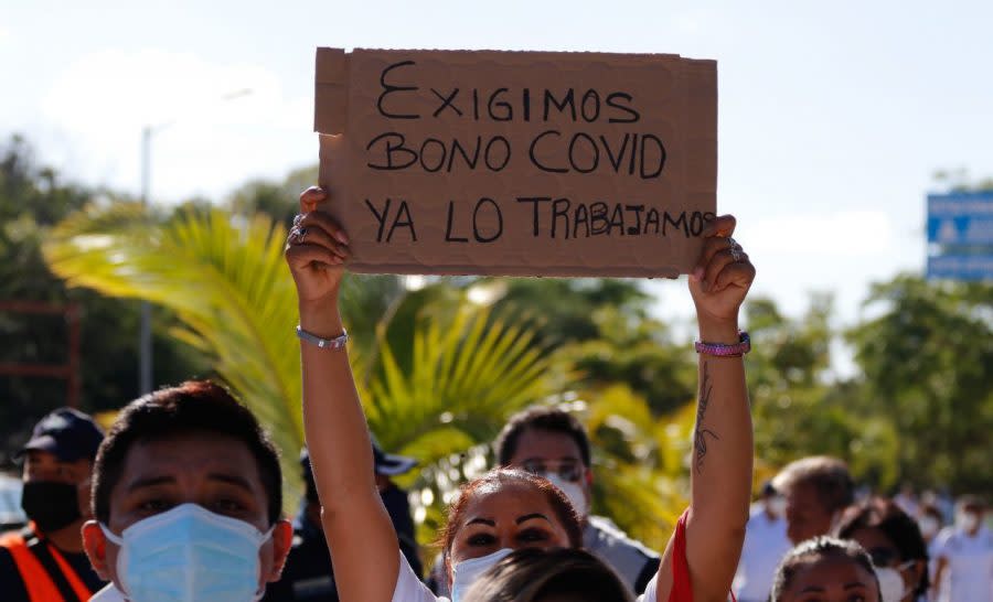 Médicos protestan