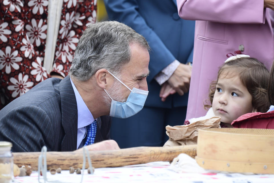 Felipe VI durante un acto oficial. (Carlos Alvarez/Getty Images)