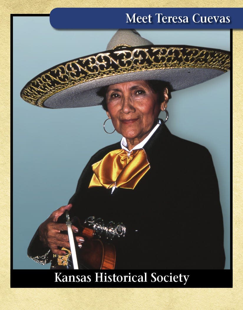 Teresa Cuevas was born April 20, 1920, in Topeka and is known as starting one of the first female mariachi bands, as well as a pioneer in the genre.