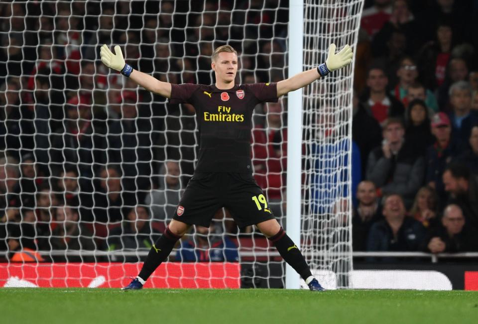 Leno key as Gunners rescued a point: Arsenal FC via Getty Images