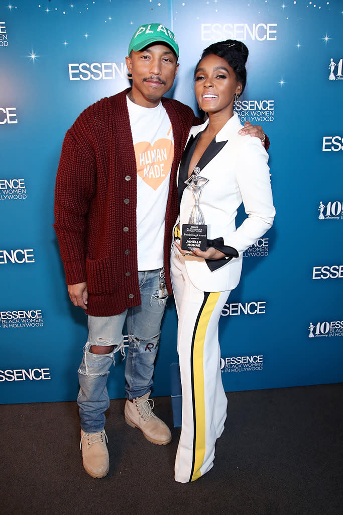 Pharrell Williams and Janelle Monáe