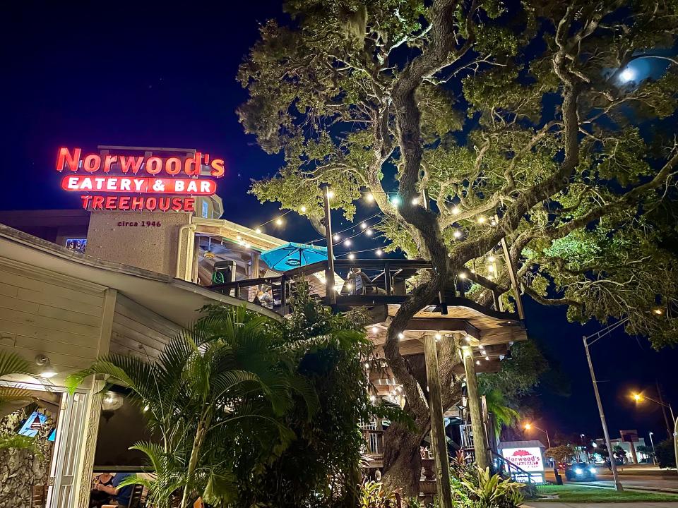 Norwood's Restaurant and Treehouse Bar in New Smyrna Beach.