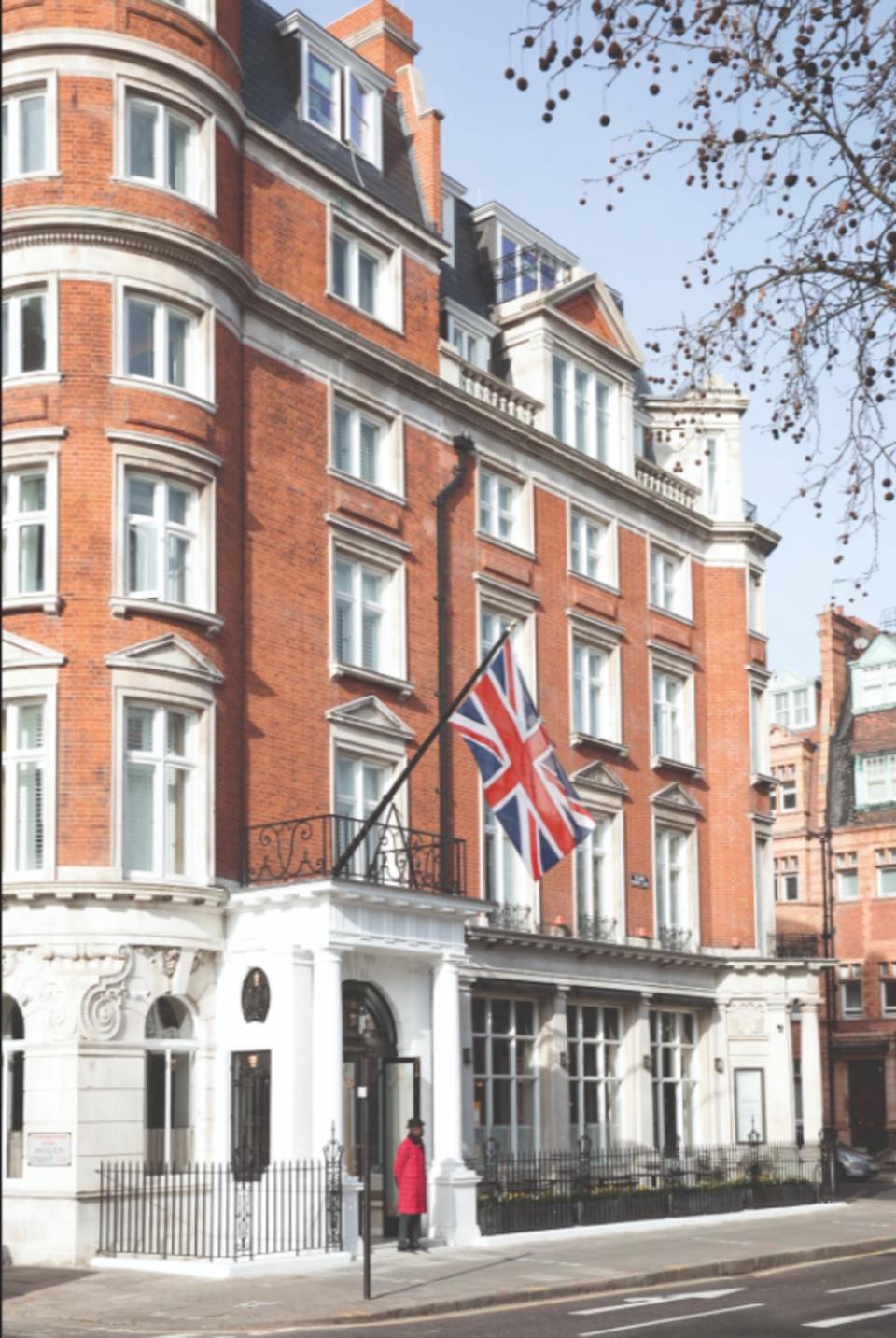 The Cadogan Hotel stands on Sloane Street, between Chelsea and Knightsbridge (Belmond/Cadogan)