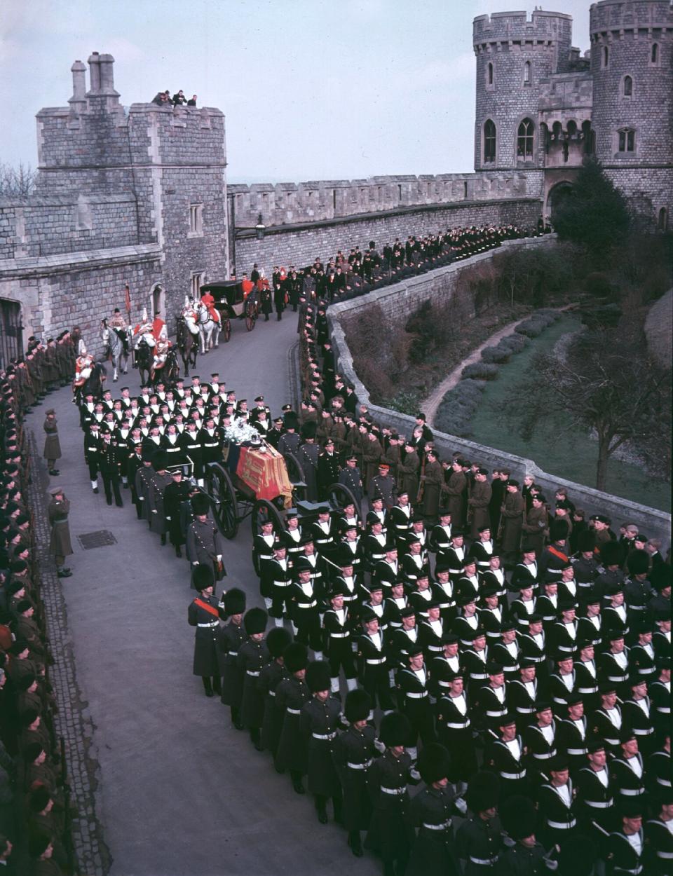 king george VI funeral