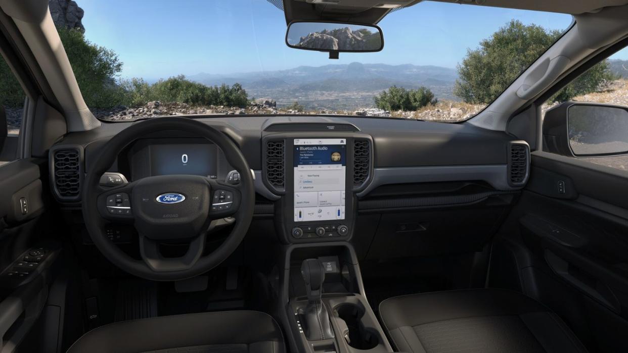 2024 ford ranger xl interior