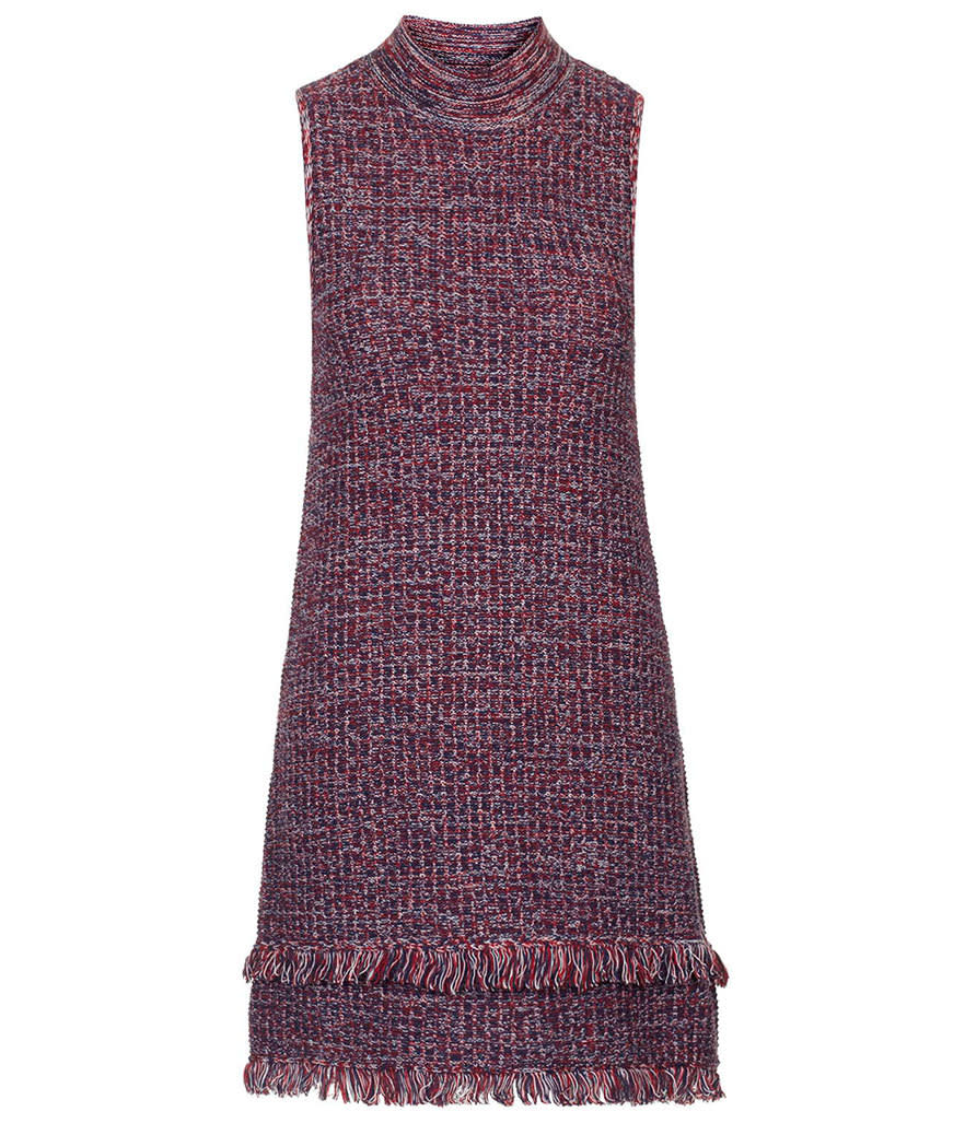 Topshop Tweedy Fringe Dress