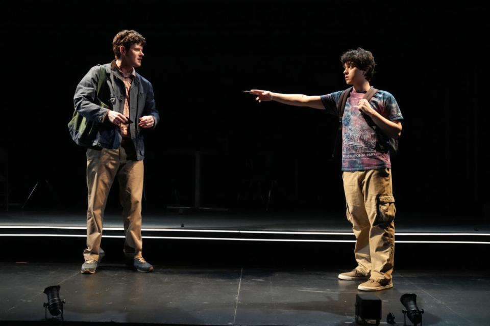 <div class="inline-image__caption"><p>Peter Mark Kendall and Ignacio Diaz-Silverio in ‘A Bright New Boise.’</p></div> <div class="inline-image__credit">Joan Marcus</div>