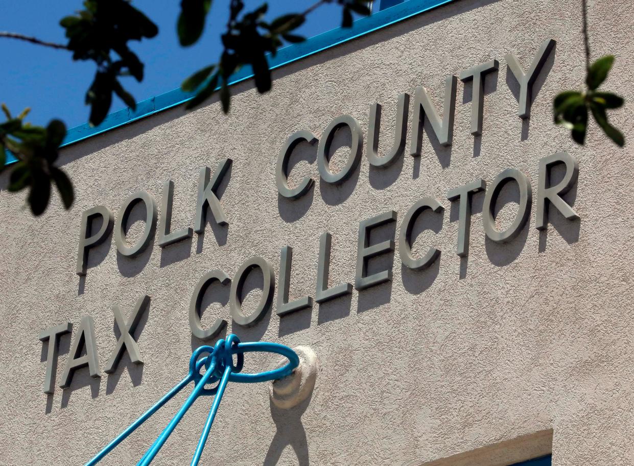 Polk County Tax Collector's Office. [PIERRE DUCHARME/THE LEDGER]