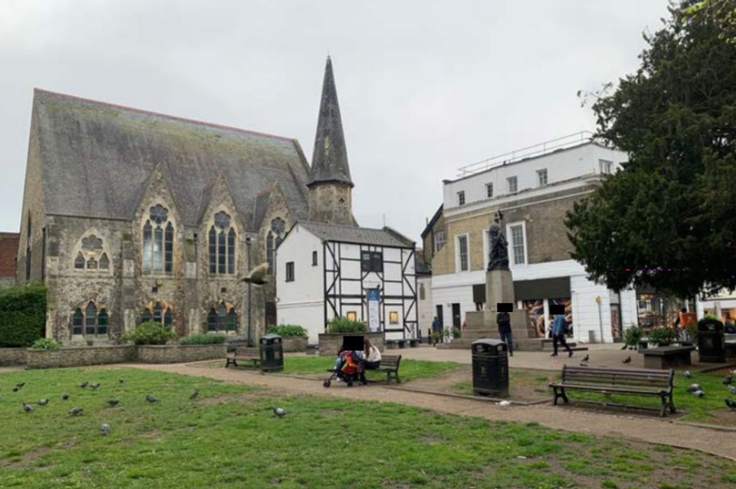 The current condition of Memorial Gardens in Kingston town centre