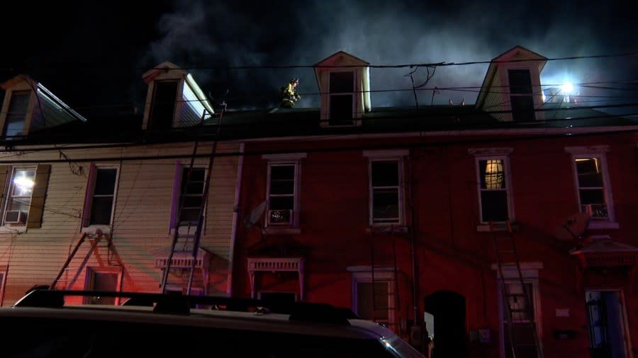 Crews responded to a fire on Zarker Street in Harrisburg shortly after 1 a.m. on Monday, April 22, 2024.