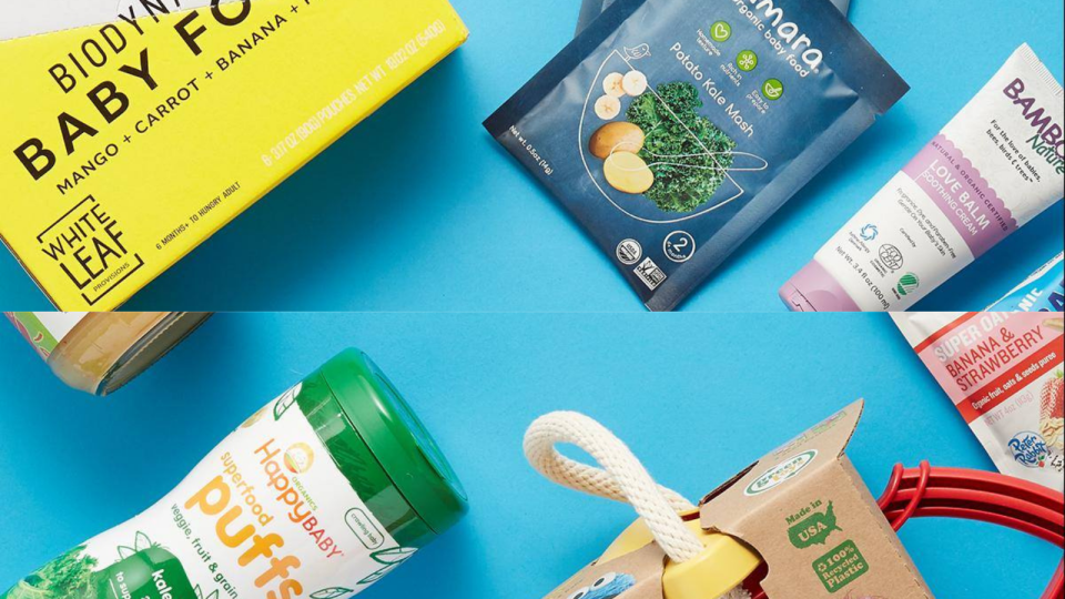 Find organic food and snacks for your baby (and yourself).