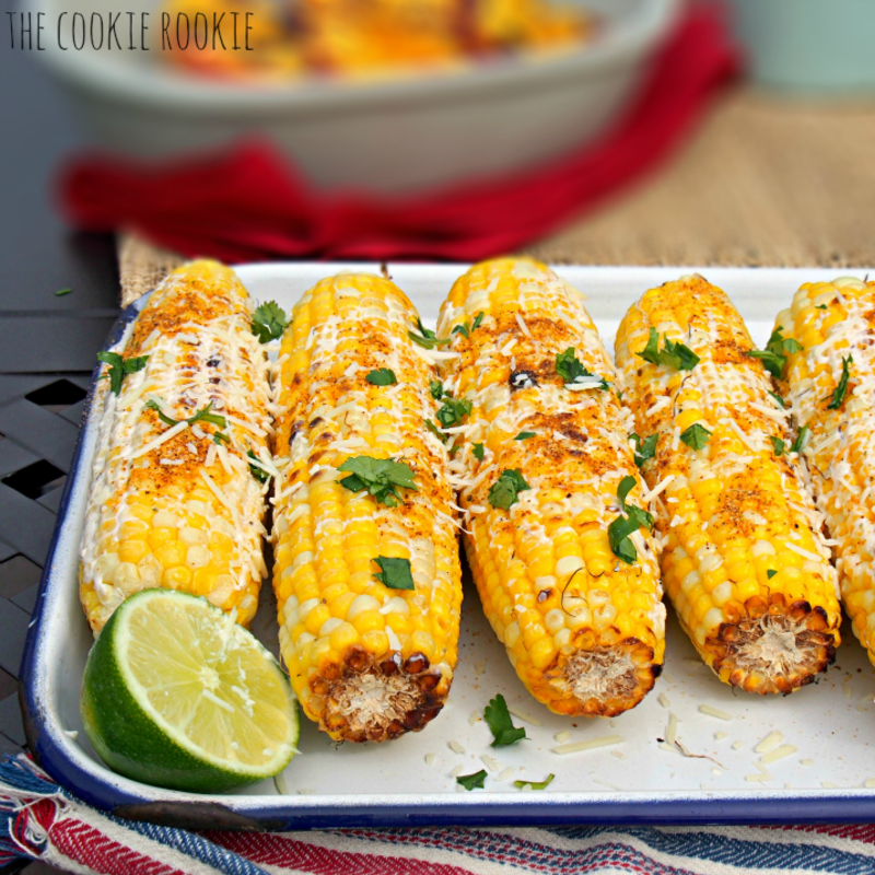 <p>The Cookie Rookie</p><p>Try this lightened-up Mexican corn at your next BBQ!</p><p><a href="http://www.thecookierookie.com/mexican-grilled-corn/#more-5070" rel="nofollow noopener" target="_blank" data-ylk="slk:Get the recipe!;elm:context_link;itc:0;sec:content-canvas" class="link ">Get the recipe!</a></p>