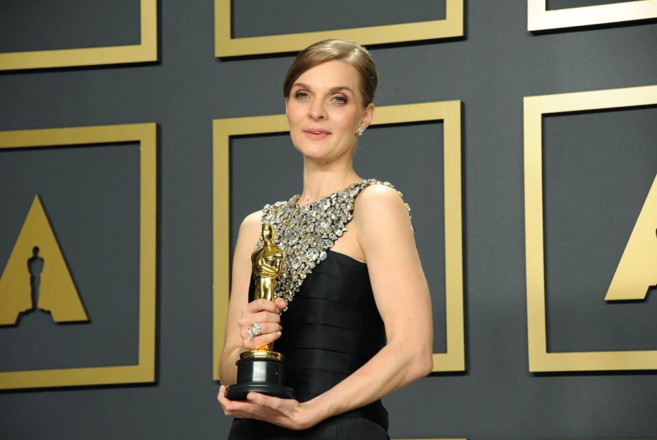 Hildur Gudnadottir in the press room for The 92nd Academy Awards - Press Room, The Dolby Theatre at Hollywood and Highland Center, Los Angeles, CA February 9, 2020. Photo By: Elizabeth Goodenough/Everett Collection