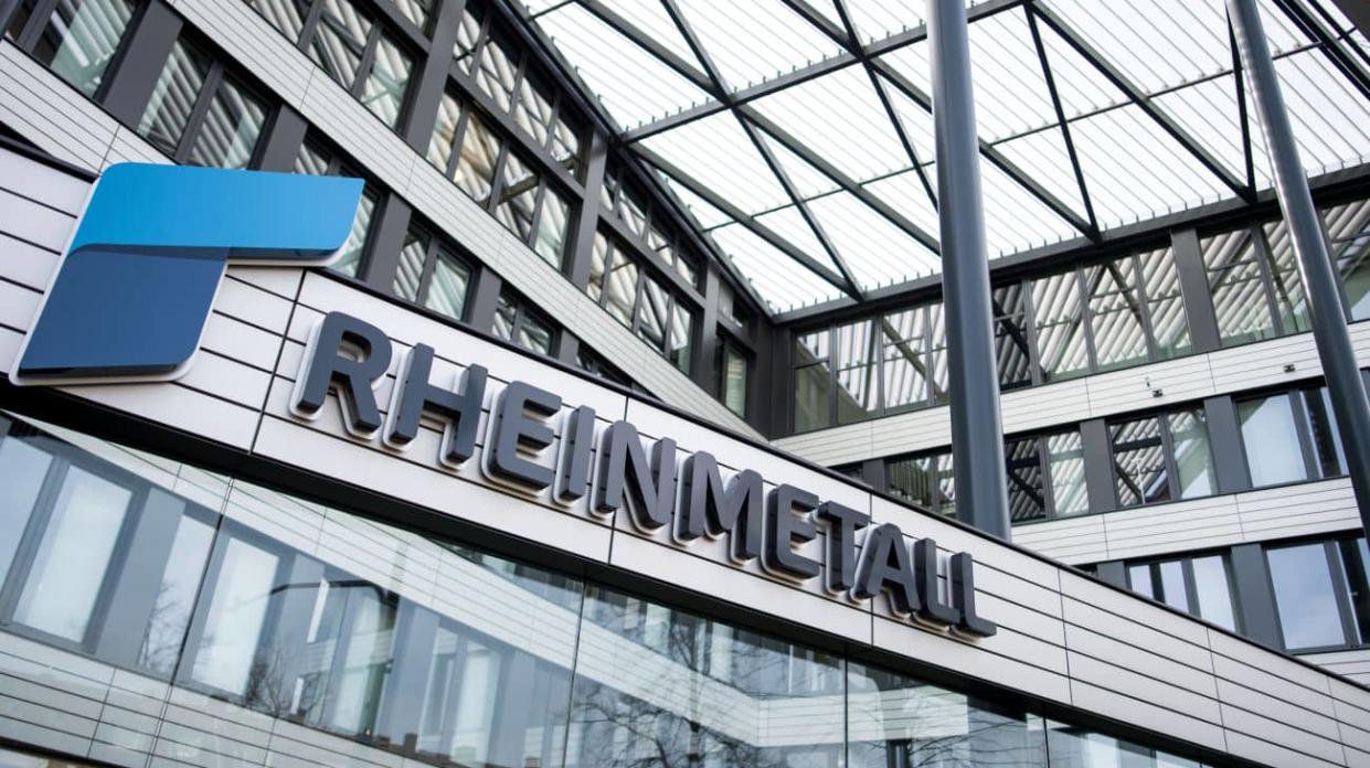 The Rheinmetall headquarters in Düsseldorf. Photo: Marius Becker/Getty Images