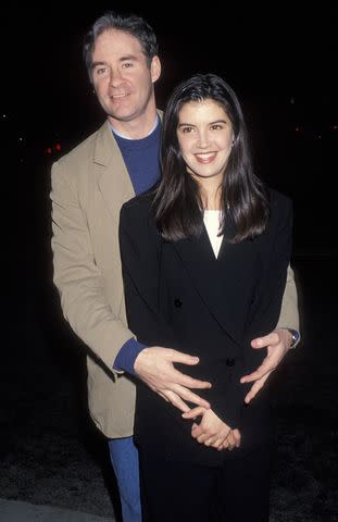 <p>Ron Galella, Ltd./Ron Galella Collection via Getty</p> Phoebe Cates and Kevin Kline